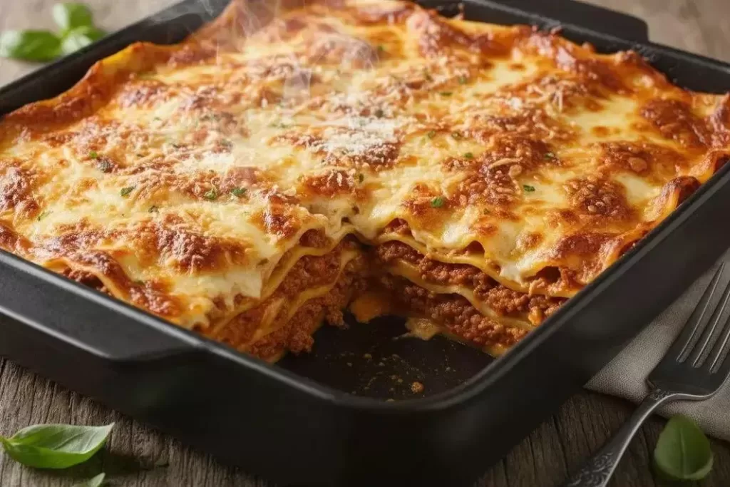 Bolognese Lasagna - Easy and Creamy Bolognese Lasagna
