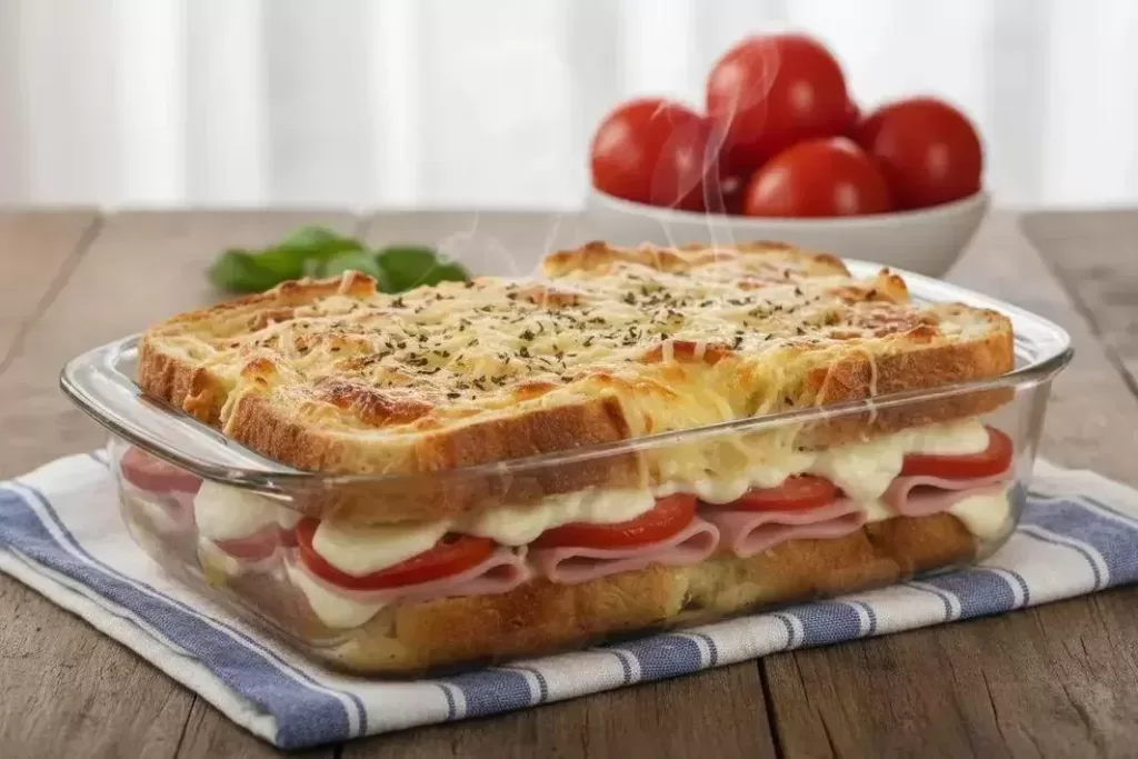 Oven Sandwich - Creamy and Gratinated Oven Sandwich