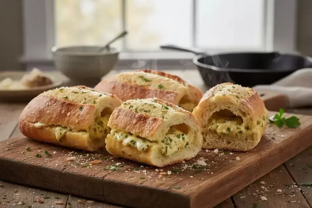 Garlic Bread - Crispy Garlic Bread Easy and Quick to Make