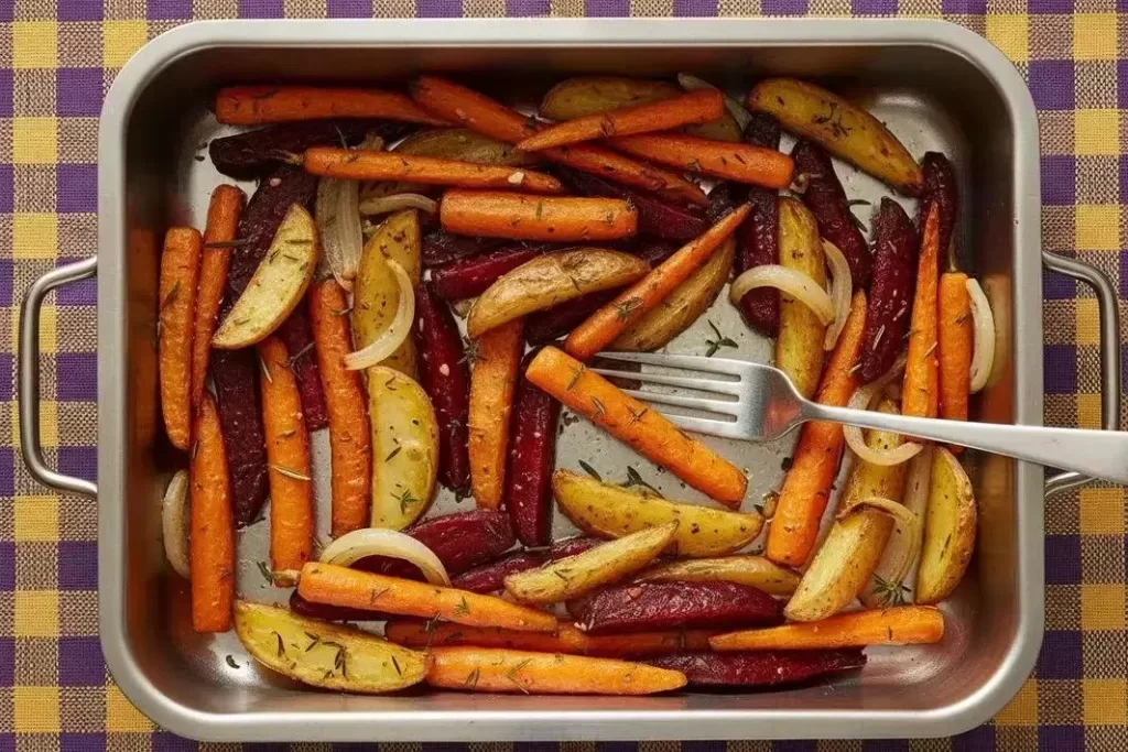 Roasted Vegetables - Crispy and Healthy Roasted Vegetables
