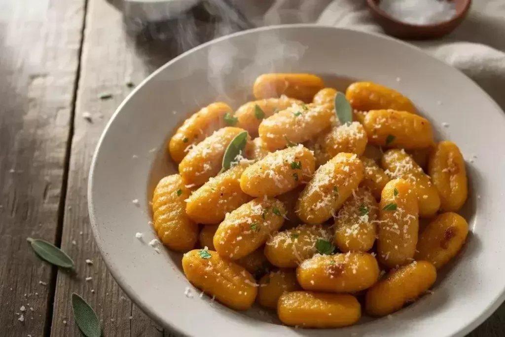 Pumpkin Gnocchi - Easy and Tasty Homemade Pumpkin Gnocchi