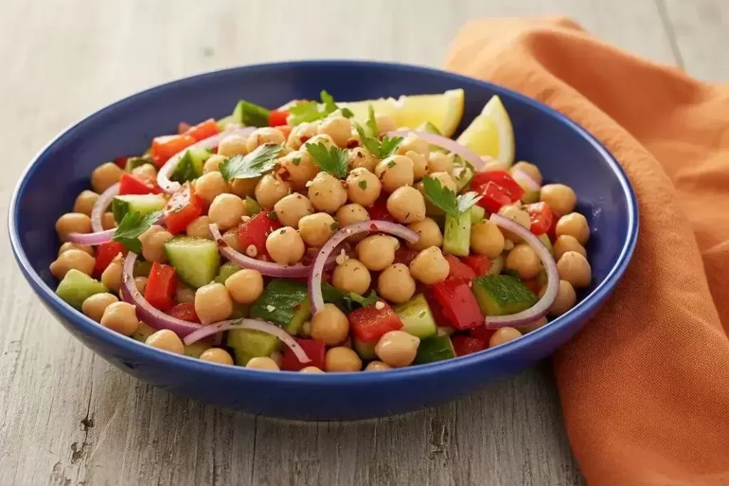 Chickpea Salad - Easy and Nutritious Chickpea Salad