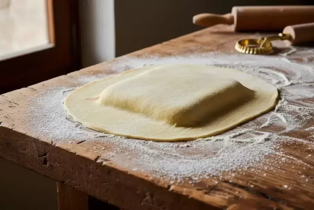Ravioli Dough - Homemade Elastic Ravioli Dough