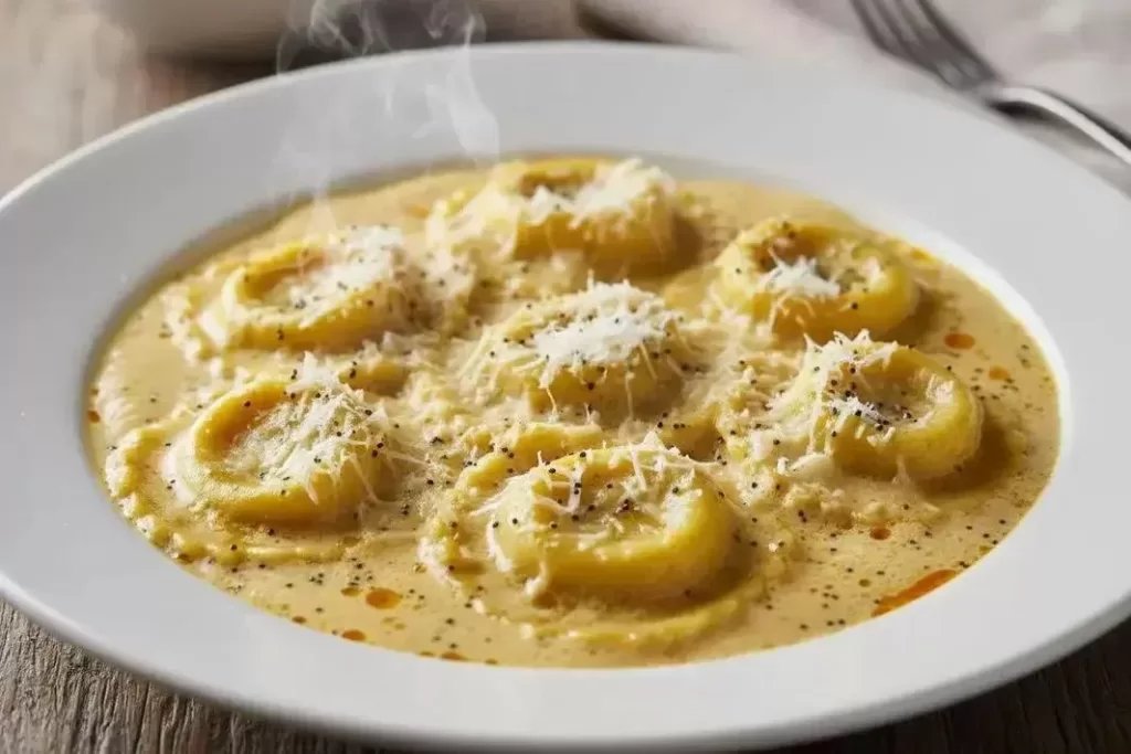 Light Coconut Cream Ravioli - Light Creamy and Light Coconut Cream Ravioli