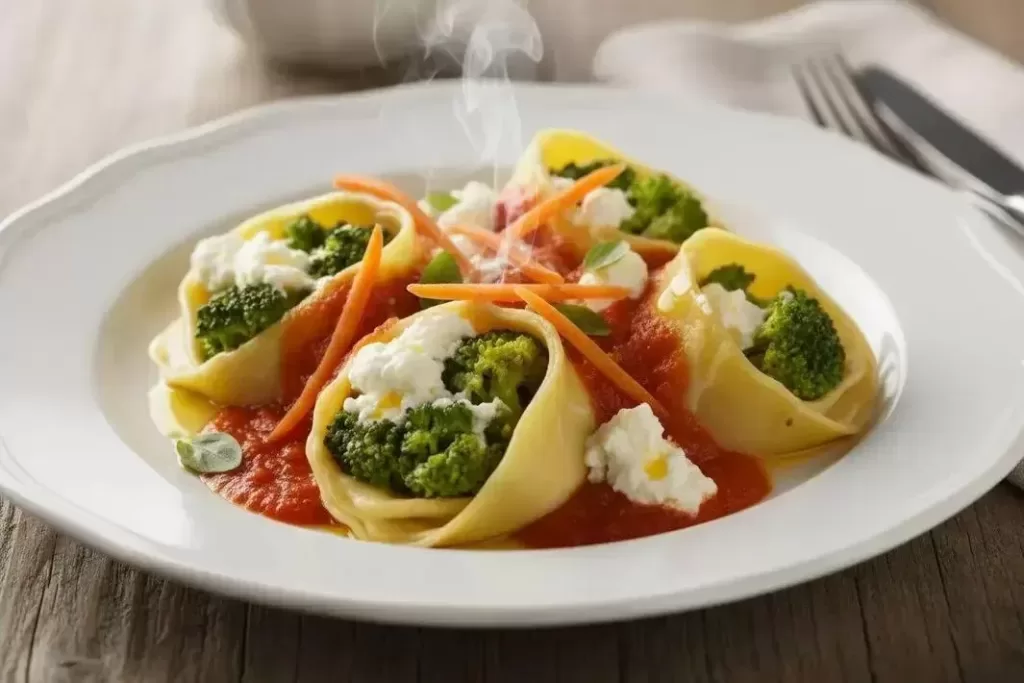 Open Broccoli Ravioli - Delicious and Healthy Open Broccoli Ravioli