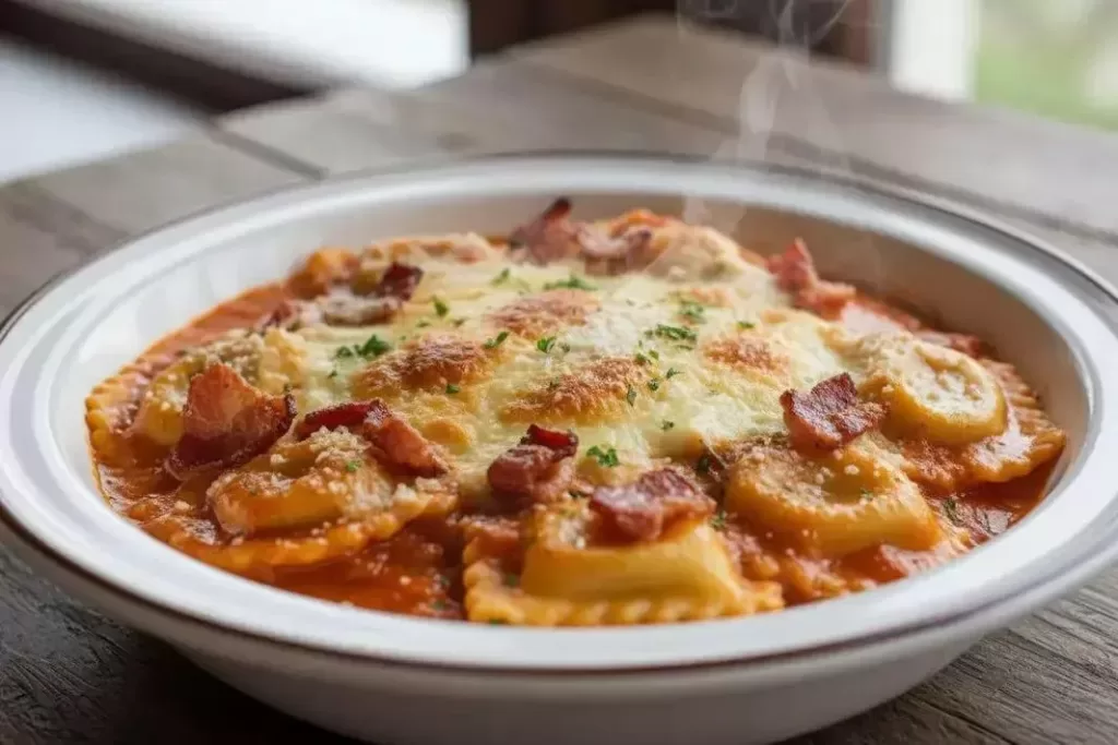 House-Style Ravioli - Delicious Creamy and Gratinéed House-Style Ravioli