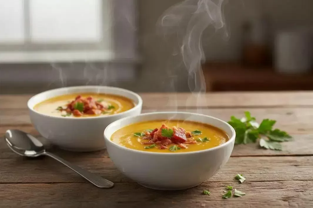Pumpkin Soup - Creamy and Easy Pumpkin Soup for Winter