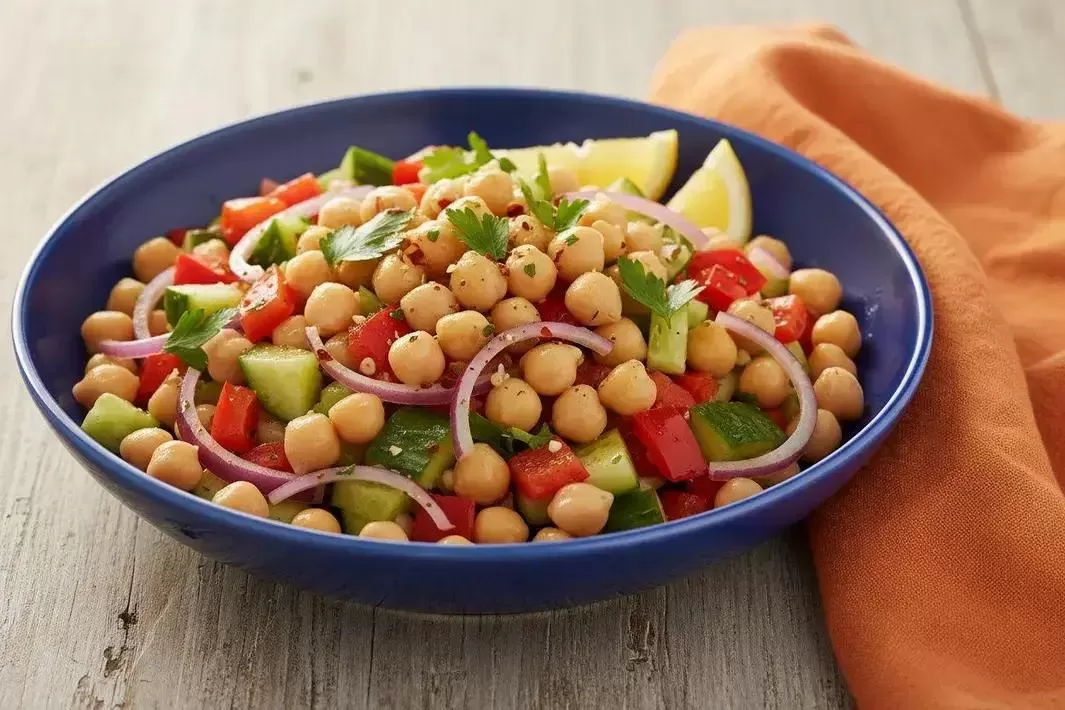 Chickpea Salad - Easy and Nutritious Chickpea Salad