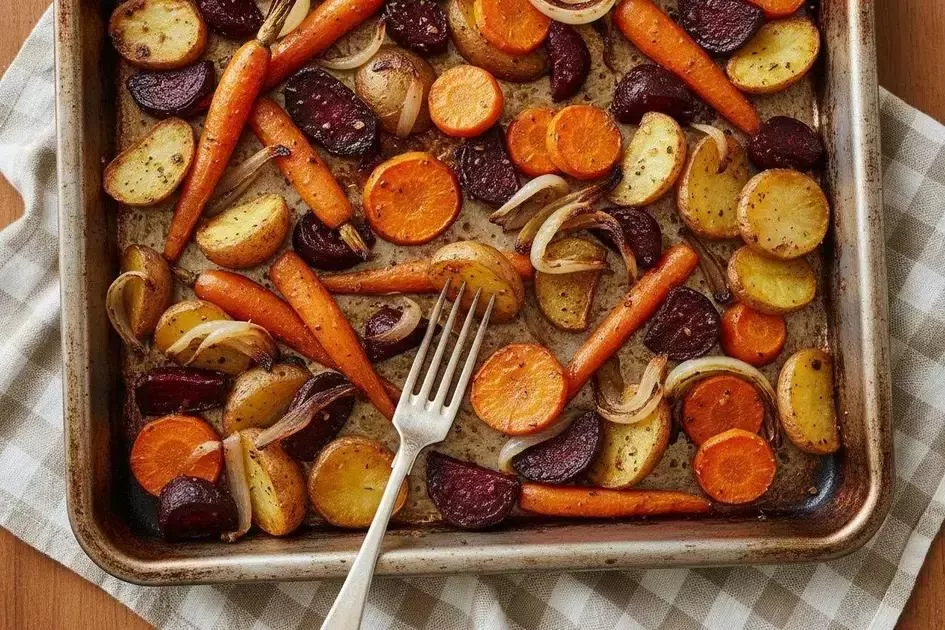 Legumes Assados - Legumes Assados Crocantes para 4 em 75 Minutos Irresistíveis!