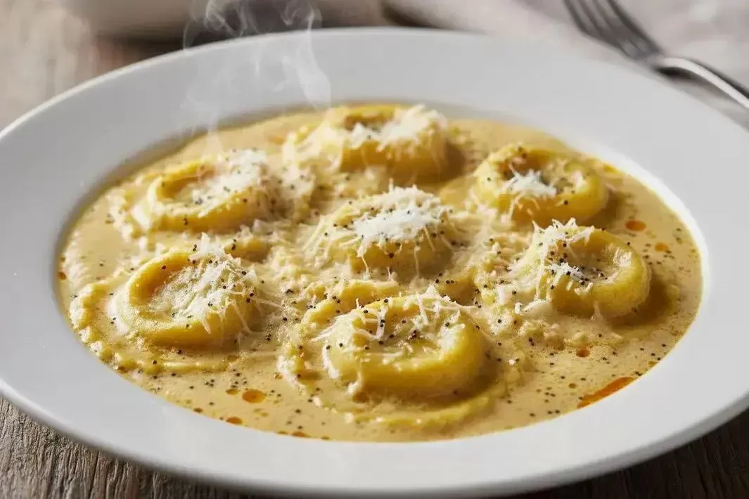 Light Coconut Cream Ravioli - Light Creamy and Light Coconut Cream Ravioli