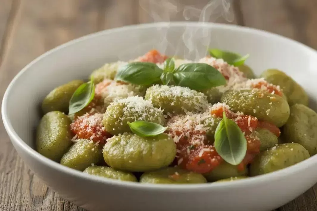 Spinach Gnocchi - Light and Easy Spinach Gnocchi
