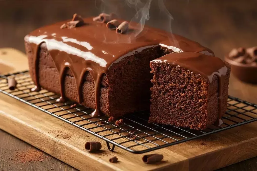 Milk Chocolate Cake - Easy Milk Chocolate Cake with Topping